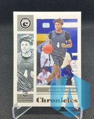 2021-22 Panini Chronicles Draft Picks Jalen Green #4 Panini Rookie